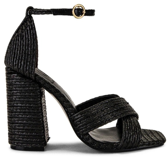 REVOLVE House of Harlow 1960 Cava Chunky Heel in Black- Size 8.5 - Picture 2 of 15